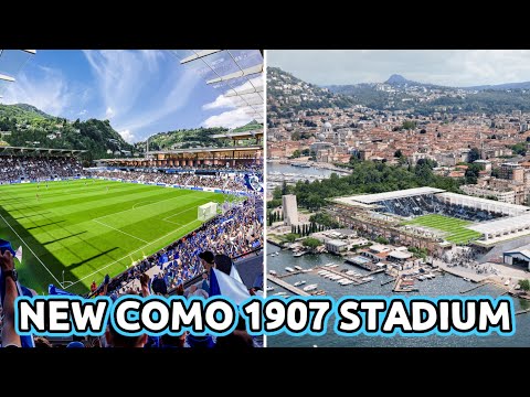 Wir sehen uns im Jahr 2028! Das neue Como 1907 Stadion! Die Sanierung des Stadio Giuseppe Sinigag...