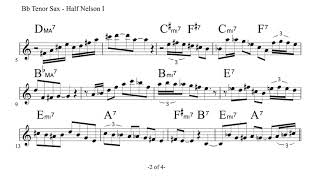 Charlie Parker on Half Nelson I - August 14, 1947