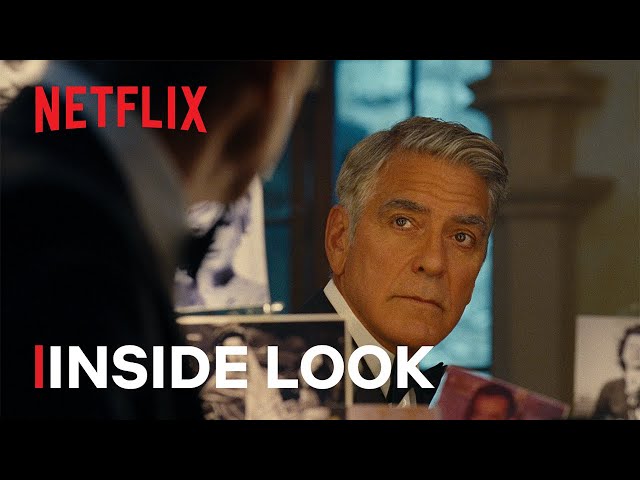 George Clooney Behind the Scenes of Jay Kelly with Adam Sandler and Noah Baumbach