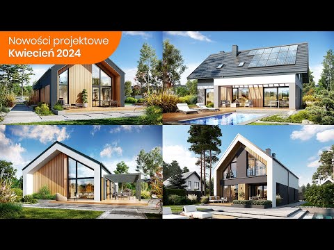 Znajdź swój wymarzony dom! Nowości projektowe kwietnia - ARCHON+ Projekty Domów
