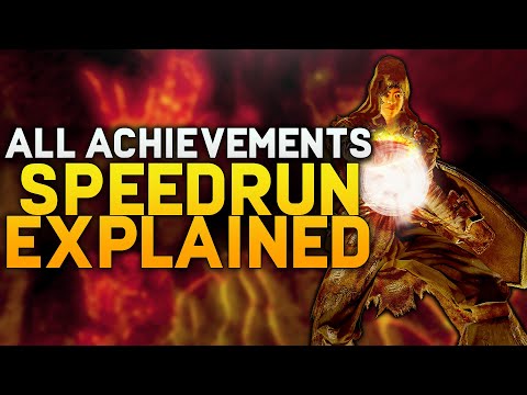 Dark Souls All Achievements Speedrun World Record in 1:59:47 (With Commentary)