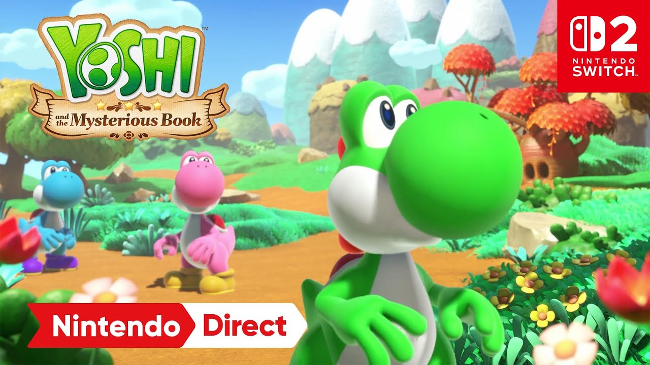 Yoshi and the Mysterious Book – Nintendo Direct 9.12.2025 - YouTube