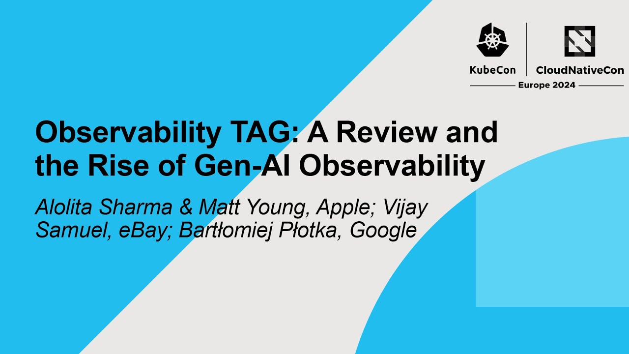 Observability TAG: A Review and the Rise of Gen-AI Observability