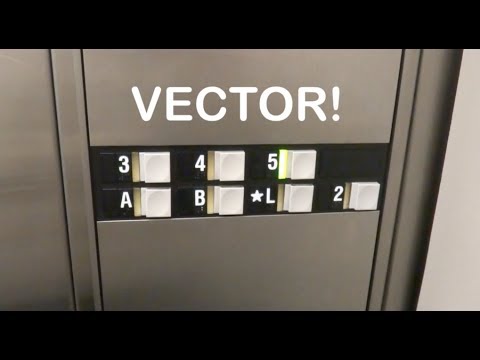 Awesome Montgomery Vector traction elevators at Ritz Carlton parking deck Clayton MO