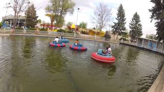 preview picture of video 'Bumper Boat Pond at Lakeside Amusement Park, CO'