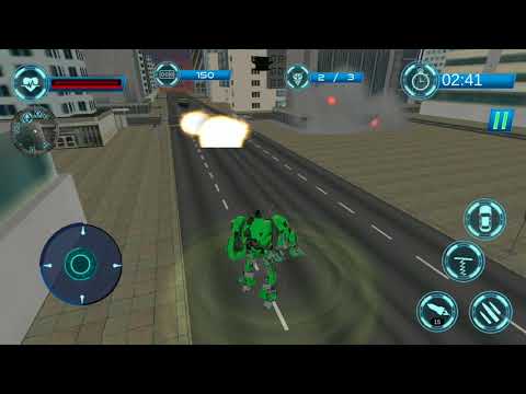 Futuristic Bike Robot Transformation War