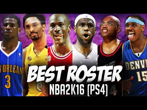 NBA2K16 Best Roster Ever! (PS4) - My GM/ My League!