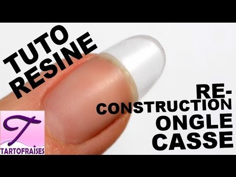 comment reparer ongle gel casse