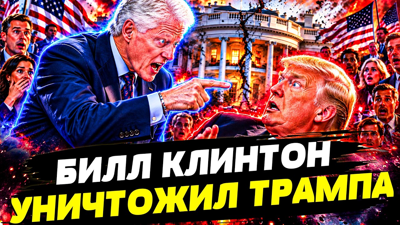 🔴ТОЛЬКО ЧТО! КЛИНТОН РАЗОРВАЛ ТРАМПА НА ГЛАЗАХ У ВСЕГО МИРА! ВСКРЫЛОСЬ ТО ЧЕ
