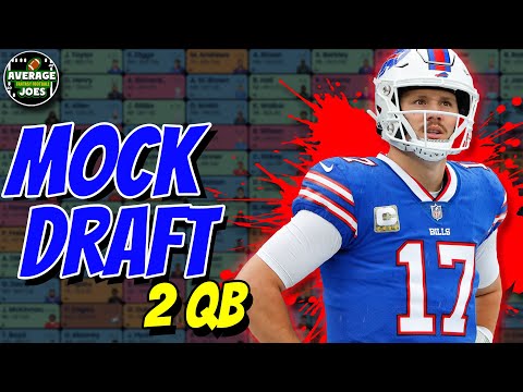 2 QB Fantasy Football Draft Strategy 2025 | Tips to Dominate Superflex Leagues!