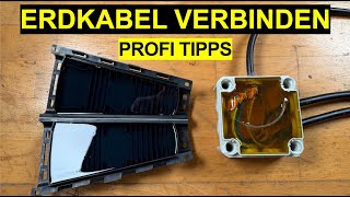 Gießharz Verbindungsmuffe - Erdkabel sicher verbinden (IP68)