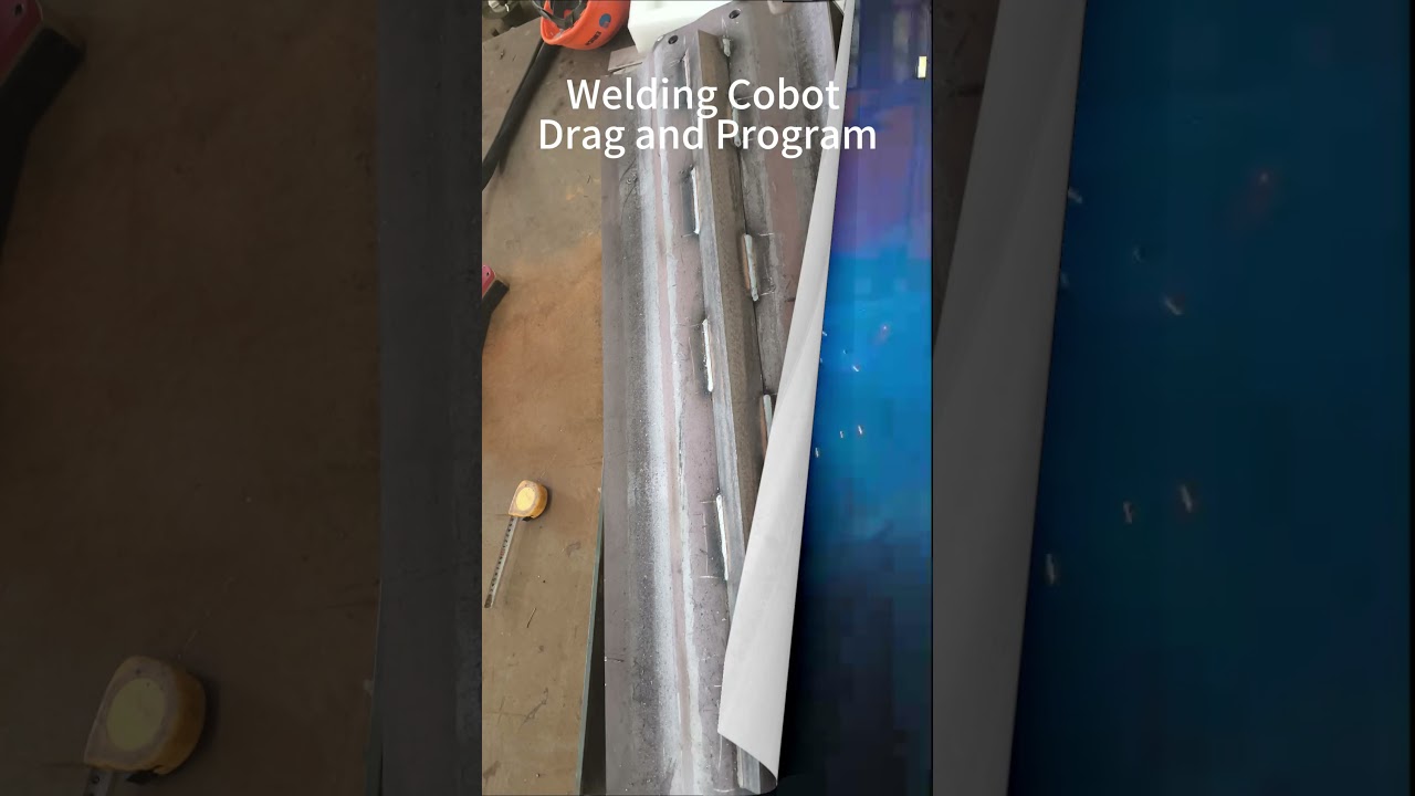 Flexible Welding Cobots Intermittent Welding Solutions for Mining Industry #weldingcobot #cobot