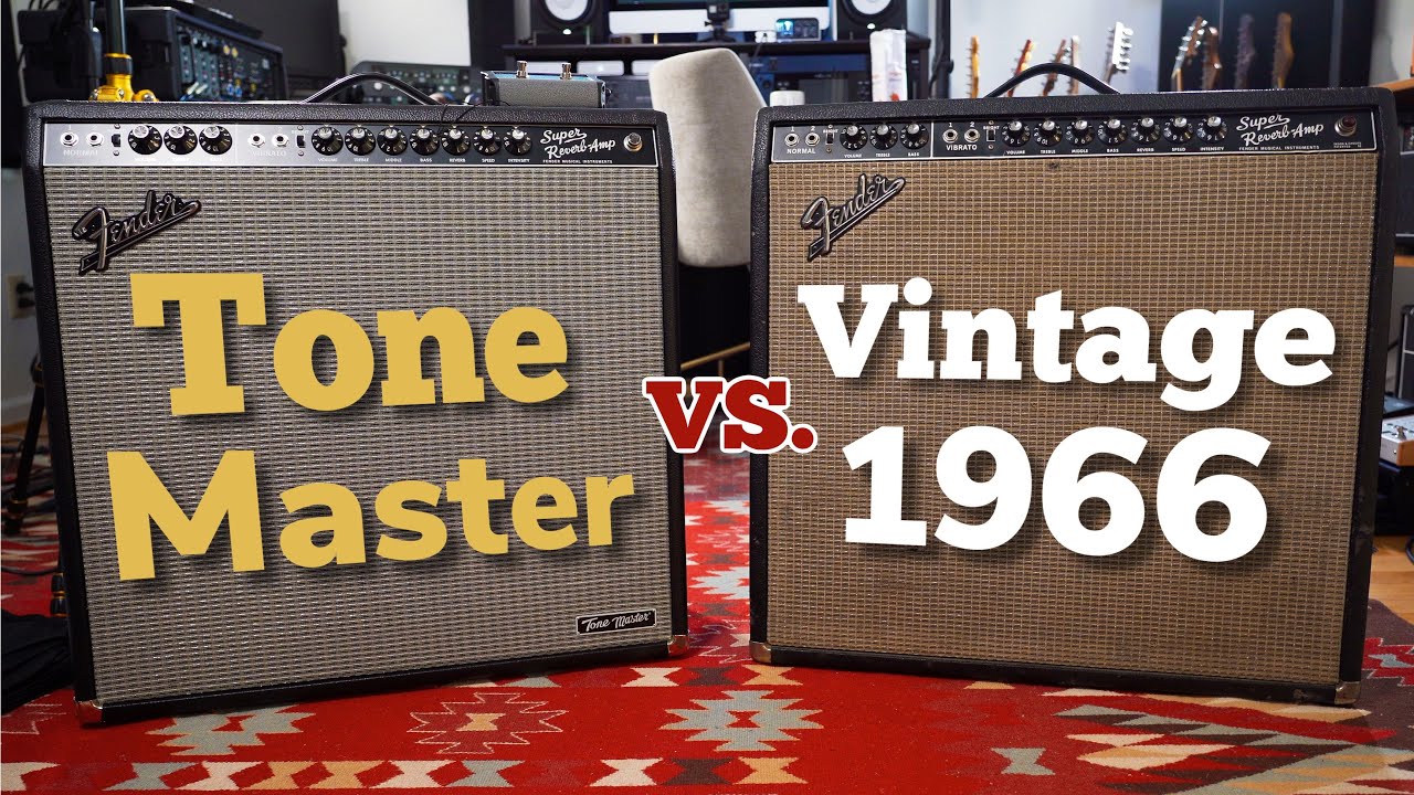 Does The Tone Master Super Reverb Sound Like A Vintage Super? - YouTube