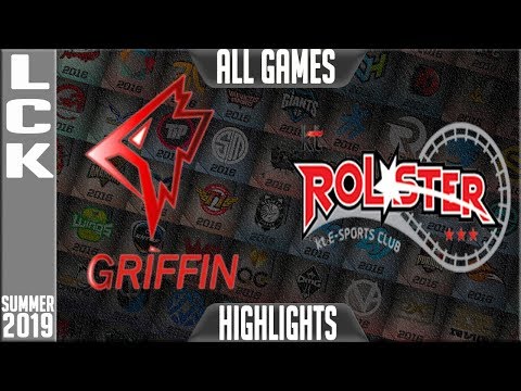 GRF vs KT Highlights ALL GAMES | LCK Summer 2019 Week 7 Day 1 | Griffin vs KT Rolster