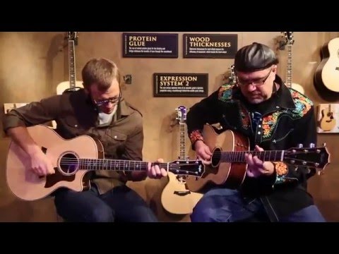 The New Taylor 800 Series Guitars w/ Andy Powers  •  NAMM 2014