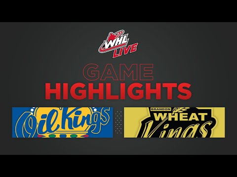 WHL Highlights: Oil Kings (2) at Wheat Kings (10) – March 11, 2023.