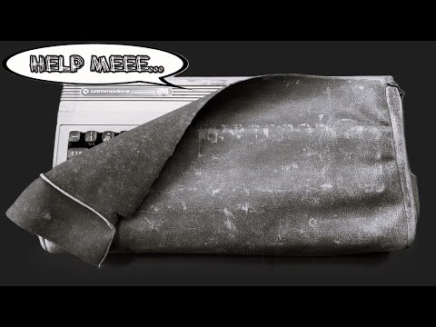 Fixing a very sad C64 with some interesting faults