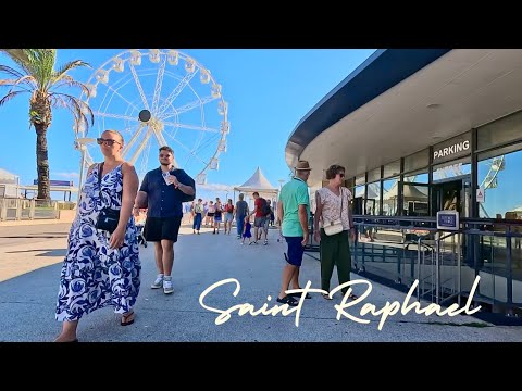 Walking Tour of Saint-Raphaël, France: Marina, Old Town, &  Coastline