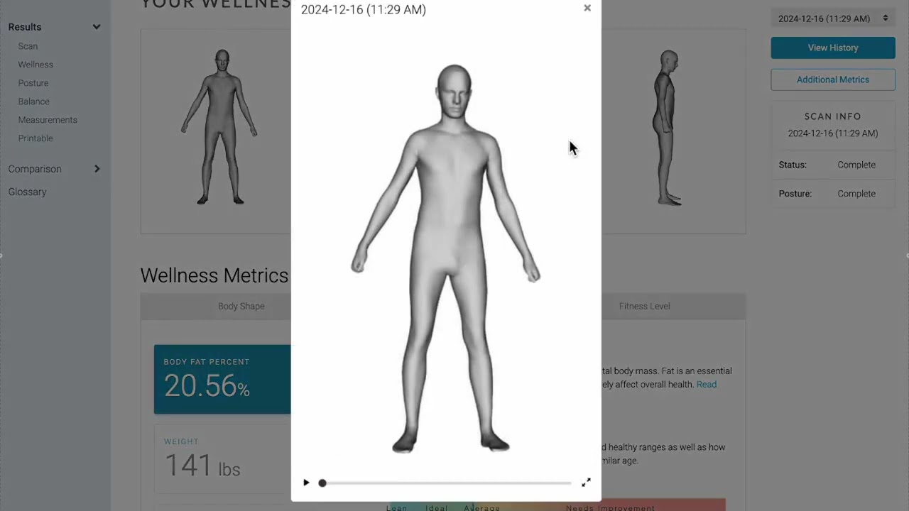 Lançamento Avaliação Física 3D CEFIS