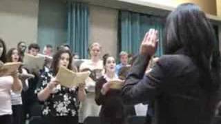 Jennifer Conducting The Halleluhjah Chorus