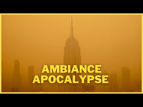 Feux de forêt au Québec : New York sous un nuage apocalyptique