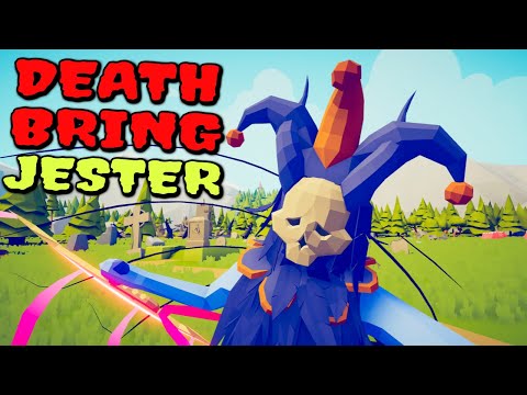 New Fusion! Death Bring Jester vs Every Faction - Totally Accurate Battle Simulator TABS