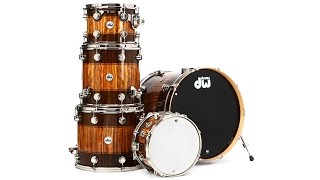 Video thumbnail for DW Collector's Exotic 5-piece Shell Pack Review by Sweetwater by Sweetwater