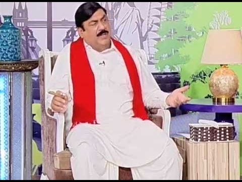 Hasb e Hal 25 June 2016 - Azizi as Shiekh Rasheed - Dunya News
