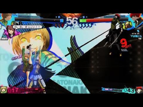 P4U2　世界１位千枝　メテオコンボの威力がヤバイ…一気に逆転