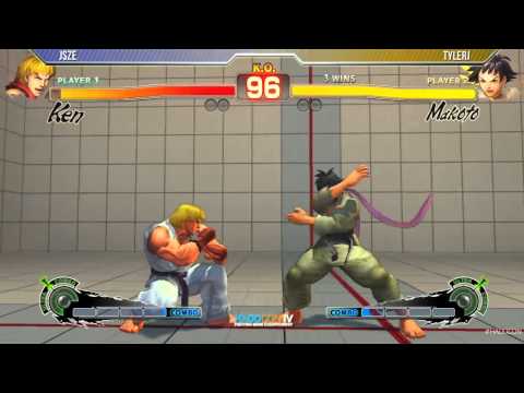 HADOCON IV (SSFIV:AE 2012) - JSze (Ken) vs. TylerJ (Makoto)
