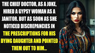The chief doctor, as a joke, hired a gypsy woman as a janitor. But as soon as she noticed...