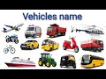 20 Vehicles Name Vehicles Name In English Vehicle Name