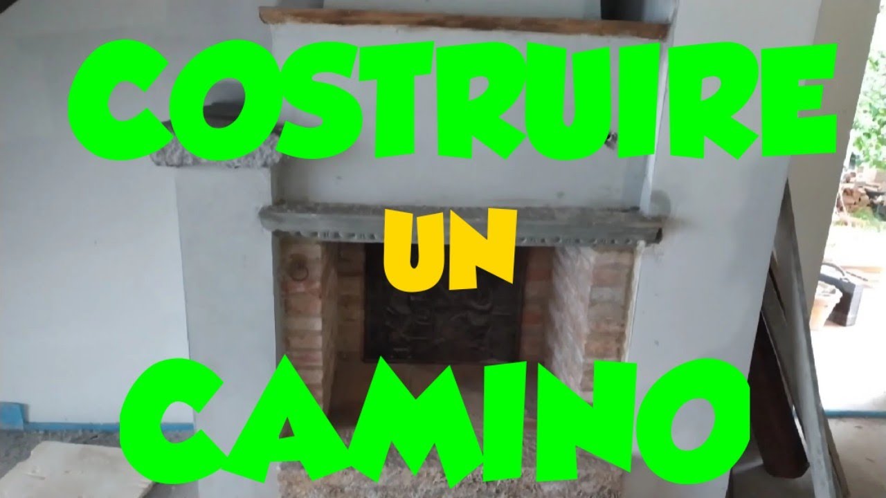 Costruire un camino - Caminetto fai da te