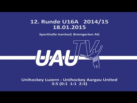 Unihockey Luzern – UAU U16A 2:5 (0:1 1:2 1:2)