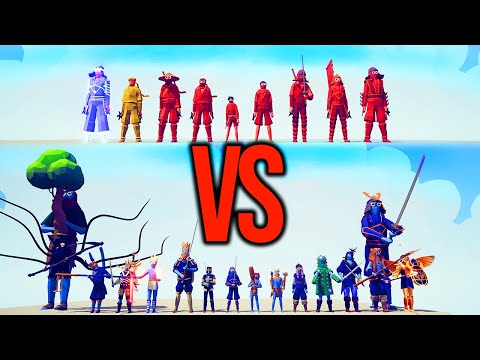 NINJA TEAM vs MELEE TEAM #74 | TABS - Totally Accurate Battle Simulator