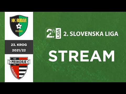 NK Rudar Velenje - ND Primorje | 23. krog 2021/22 2. SNL | Prenos