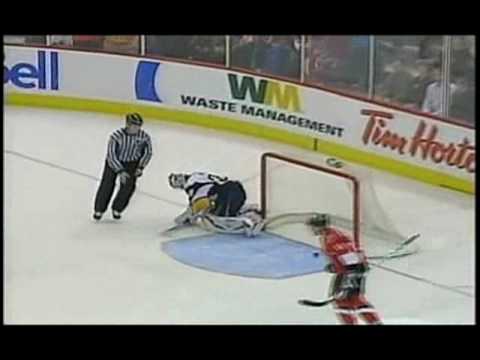 Alfredsson s/o goal vs Sabres (02/07/09)