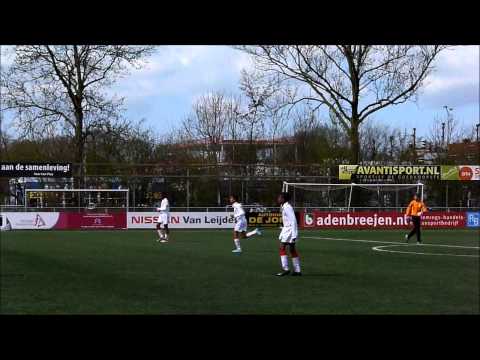 Kay Hilverink, wedstrijd Alphense Boys D1 - A.V.V. Zeeburgia D1