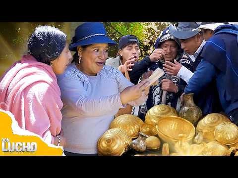 Encontré el mapa del tesoro escondido de los incas y salimos a buscarlo con mis vecinos