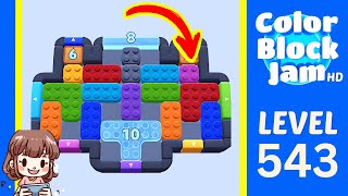 Solution du Niveau 543 de Color Block Jam