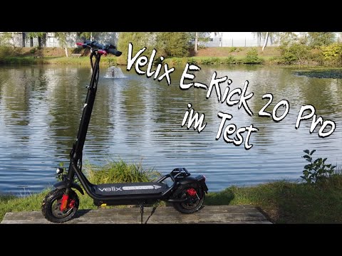 Velix E-Kick 20 Pro E-Scooter / Test / Review / 350W / 15Ah Wechselakku / Vollfederung