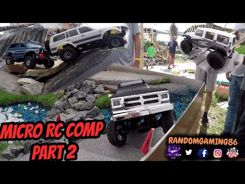 Micro R/C Competition (part 2) 1/24 & 1/18 Scale Crawlers at The RC Shop at Dr Dans.
