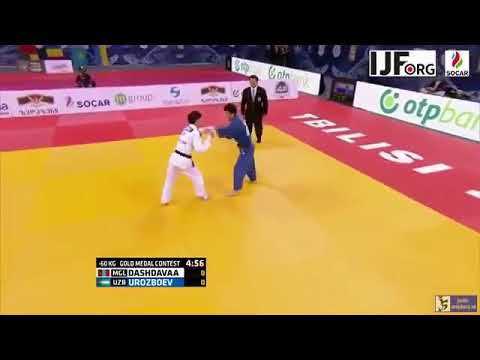 Grand Prix Tblisi Judo 2016 | Final | A.DASHDAVAA🇲🇳 - D.UROZBOEV🇺🇿
