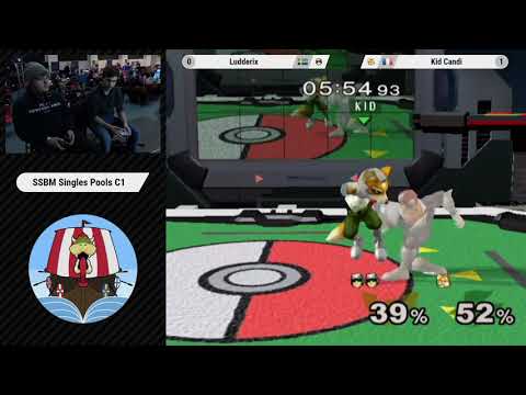 Valhalla III - Kid Candi (Fox) Vs. Ludderix (Cpt. Falcon) - Pools - Melee Singles