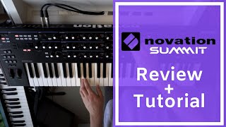 Video thumbnail for Novation Summit Review & Tutorial - the best digital synth?!? by Devin Belanger