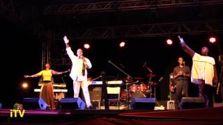 Jermaine Gordon at the kingston jerk and gospel fest