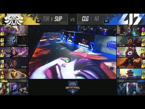 SUP vs CLG Highlights - SUPERMASSIVE vs COUNTER LOGIC GAMING - 2016 MID-SEASON INVITATIONAL
