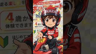 🏎️ 4歳から挑戦！はじめてのキッズカート体験🏁