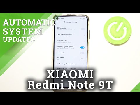 How to Activate Auto System Updates on XIAOMI Redmi Note 9T – Auto System Update