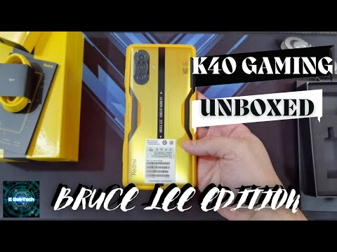 Redmi K40 GAME ENHANCED KING OF KUNG FU! BRUCE LEE EDITION! KICKING the COMPETITION!